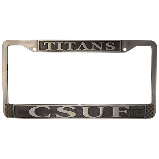 Titans Antique Pewter License Plate Frame